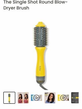 NIB Drybar Single Shot Round Blow Dryer Brush